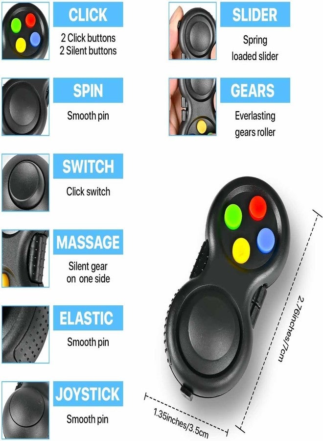 Dr.Kbder Fidget Toys Adults Set, Easter Basket Stuffers Gift for Kids Teen Cool Gadget Sensory Pack with Figette Spinner Cube ADHD Anxiety Relief Stress Magnetic Ring Office Desk Manget Toy for Boys… - Image 3